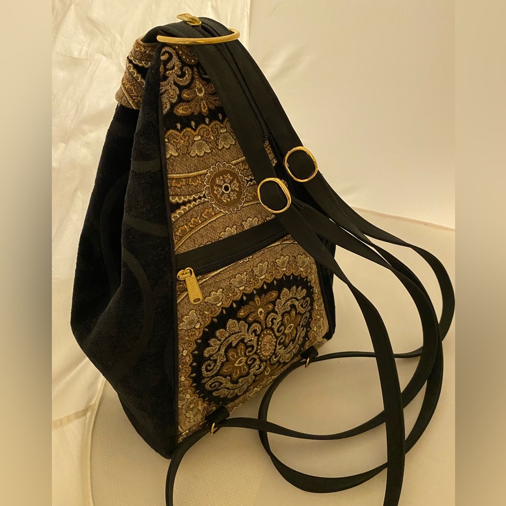 DANNY K handcrafted tapestry backpack bag NWT - Picture 2 of 4